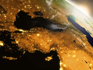 Sunrise over Turkey © harvepino