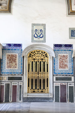 Window In Topkapi Palace, Istanbul, Turkey