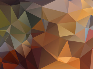 Brown Triangular Background