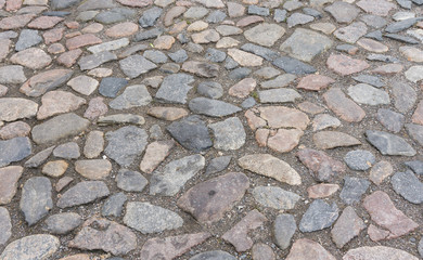 Obraz premium background texture of stone wall. pavement