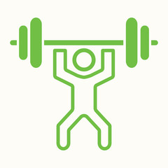 diet apple fitness healthy food green icon