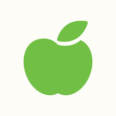 diet apple fitness healthy food green icon