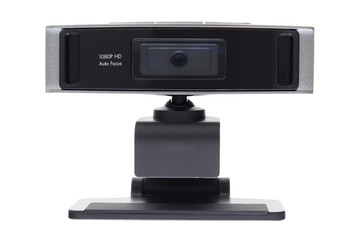 Web camera, webcam isolated on white background