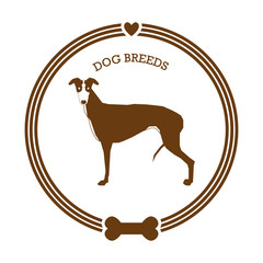 Dog breed sticker