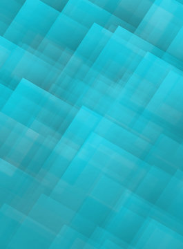 Light Blue Squares and Rectangles Shapes Background