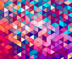 Abstract stylish geometric background with vibrant color tone