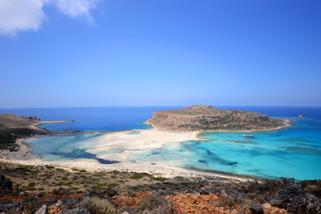 Balos lagoon