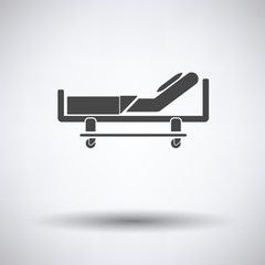 Hospital bed icon