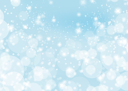 Light blue snow background