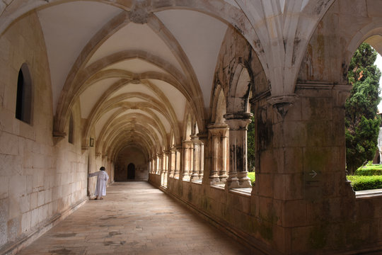 Cloister (inner cloister) of the Monastery of Santa Maria da Vitoria, Batalha, Portugal