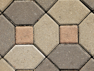 Brick walkway background