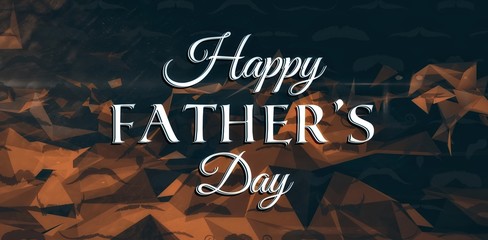 Composite image of happy fathers day