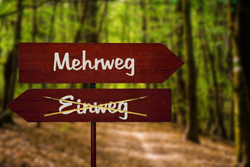 Schild 104 - Mehrweg
