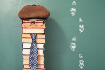 Funny education concept