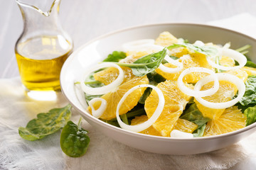 spinach and citrus salad