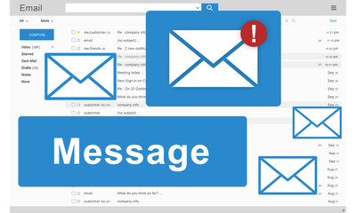 Message Email Information Letter Report Signal Concept