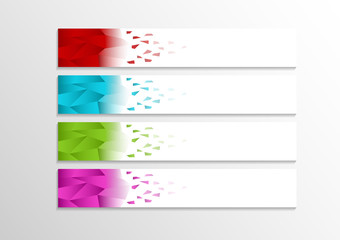 Infographic banners Templates for Business.Vector design element