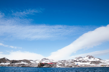 The landscape of Antarctica