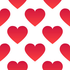Background with hearts. Valentine seamless hearts pattern