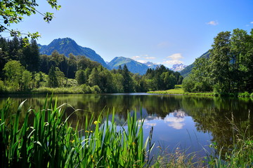 Bergsee in Bayern, Allgäuer Alpen