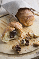 Croissant chocolate