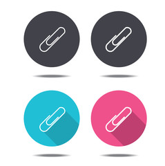 icon design Binder clip 2