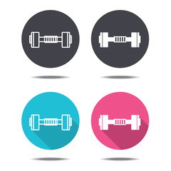 Fototapeta premium icon design dumbbell