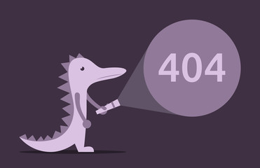 Lizard, torch, 404 error
