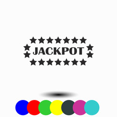 Jackpot icon.