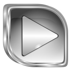 Play Button - 3D illustration