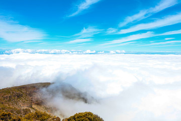 Landscape of Haleakala National Park, Maui, Hawaii