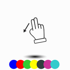 Touch icon. 