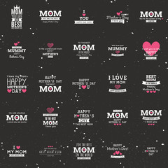 Mother Day labels