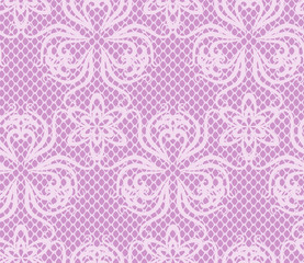 Seamless lace pattern
