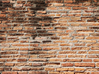 Background of old brick wall texture