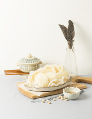 Bird's nest or Salanganes, a luxury food from nature