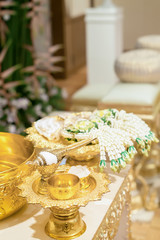 Hand pouring, Thai wedding ceremony