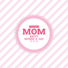 Mother Day label