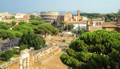 Panorama of Rome