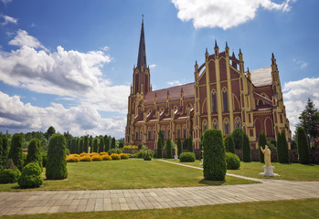 Holy Trinity catholic church, Gervyaty village, Grodno region