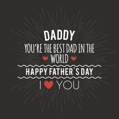 father day label