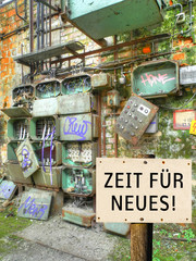 Zeit für Neues Alte Sicherungskasten