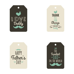 father day labels