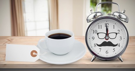 Composite image of white tag isolated