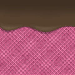 Pink Wafer background