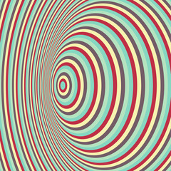 Abstract swirl background. Pattern with optical illusion. Vector illustration. 
