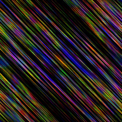 Colorful diagonal stripes