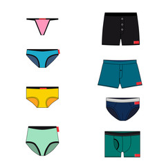 set underwear for men and women