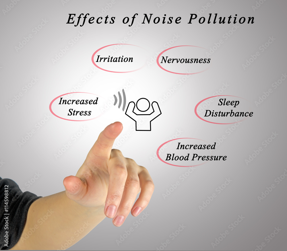 Sticker Effects of Noise Pollution