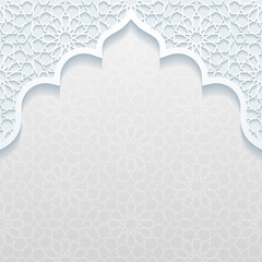 Abstract background with traditional ornament - 114600081